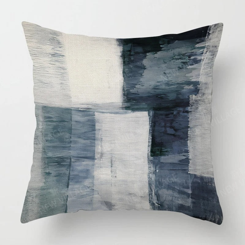 Three-Color Linen Cushion Cover - for a Modern Interior Kalsten