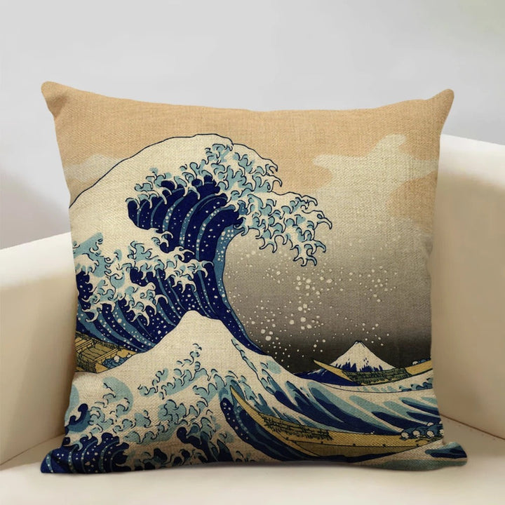 BeauRêve Cushion Cover with Mount Fuji - Japanese Style for Any Space Kalsten