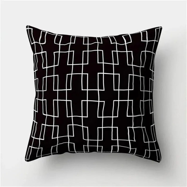 Stylish Geometric Pillow Cover - for a Modern Interior Kalsten