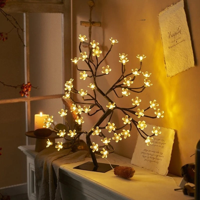 Magical LED Table Lamp - Cherry Blossom for Enchanting Interiors Kalsten