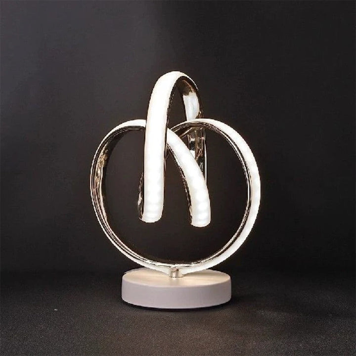 Luminare - Modern LED Table Lamp with Curved Design and USB Connection Kalsten
