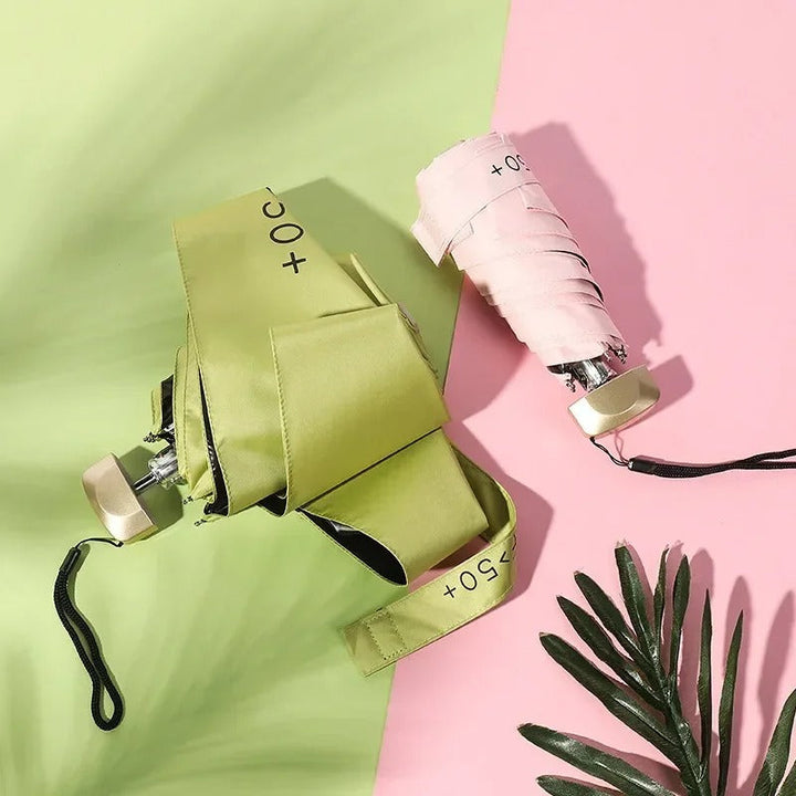 Solara Folding Mini Umbrella (UV & Wind Resistant)