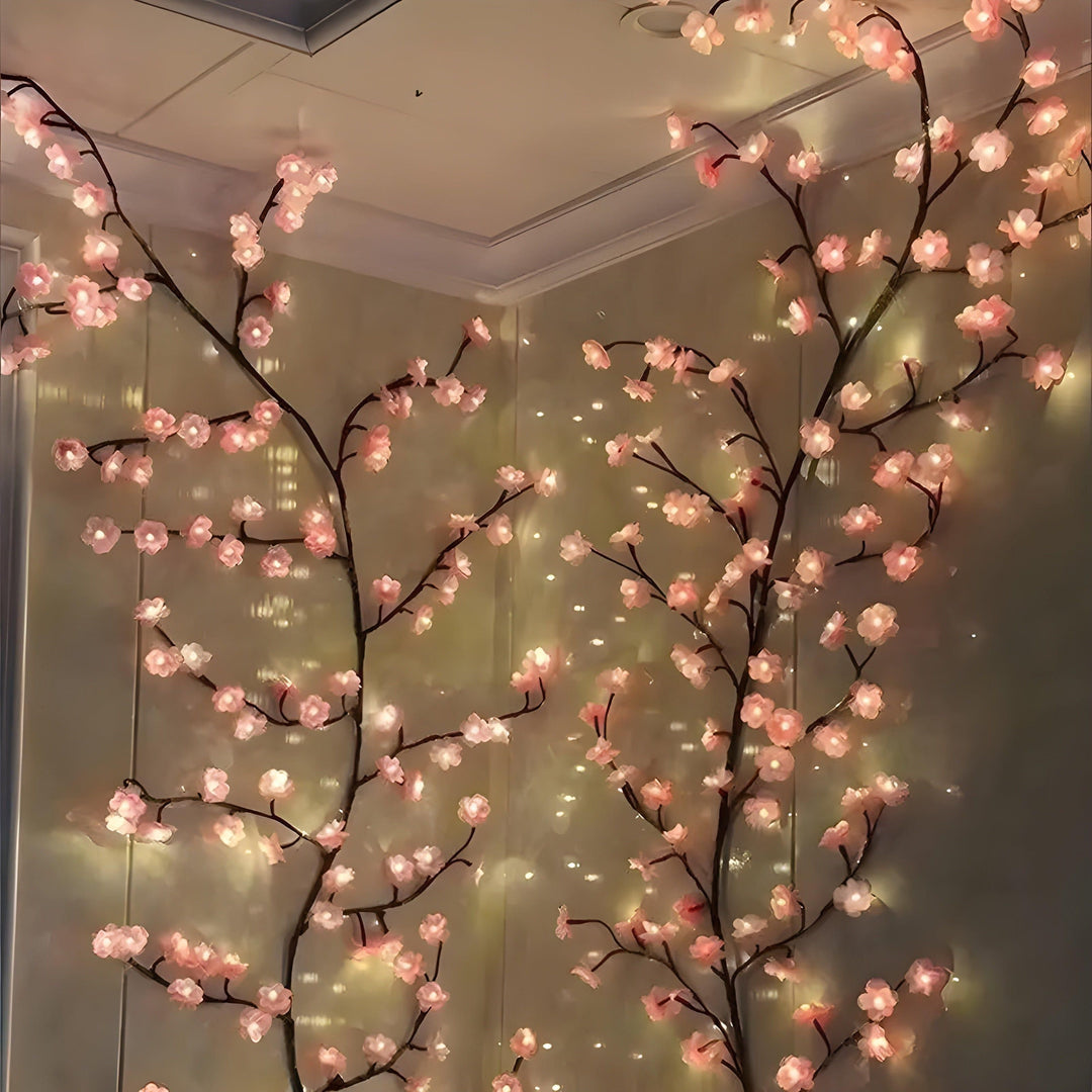BlossomAura Light – Casual Cherry Blossom USB-powered LED Lamp | Kalsten