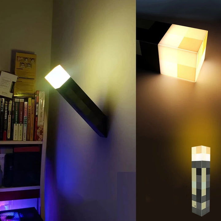 GlowTorch – Minecraft LED Atmosphere Lamp