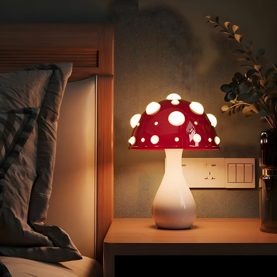 AmanitaDream Lamp - Amanita Mushroom LED Wall Light | Kalsten