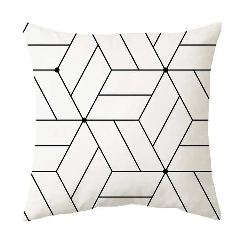 Stylish Geometric Pillow Cover - for a Modern Interior Kalsten