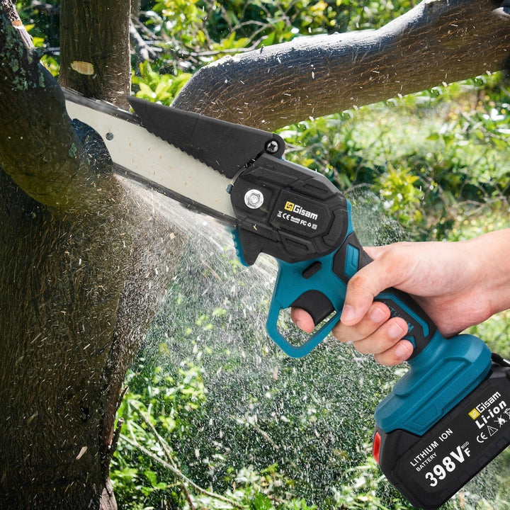 Kalsten | Cordless Electric Chainsaw | Lightweight, Ergonomic Design & Ideal for Effortless Pruning and Trimming
