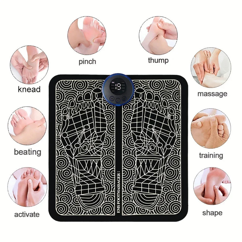 Skanto | Regenerating EMS Foot Massager – Relaxation and Pain Relief for Your Feet