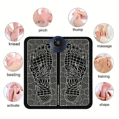 Skanto | Regenerating EMS Foot Massager – Relaxation and Pain Relief for Your Feet