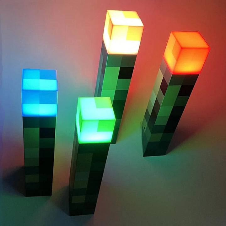 GlowTorch – Minecraft LED Atmosphere Lamp