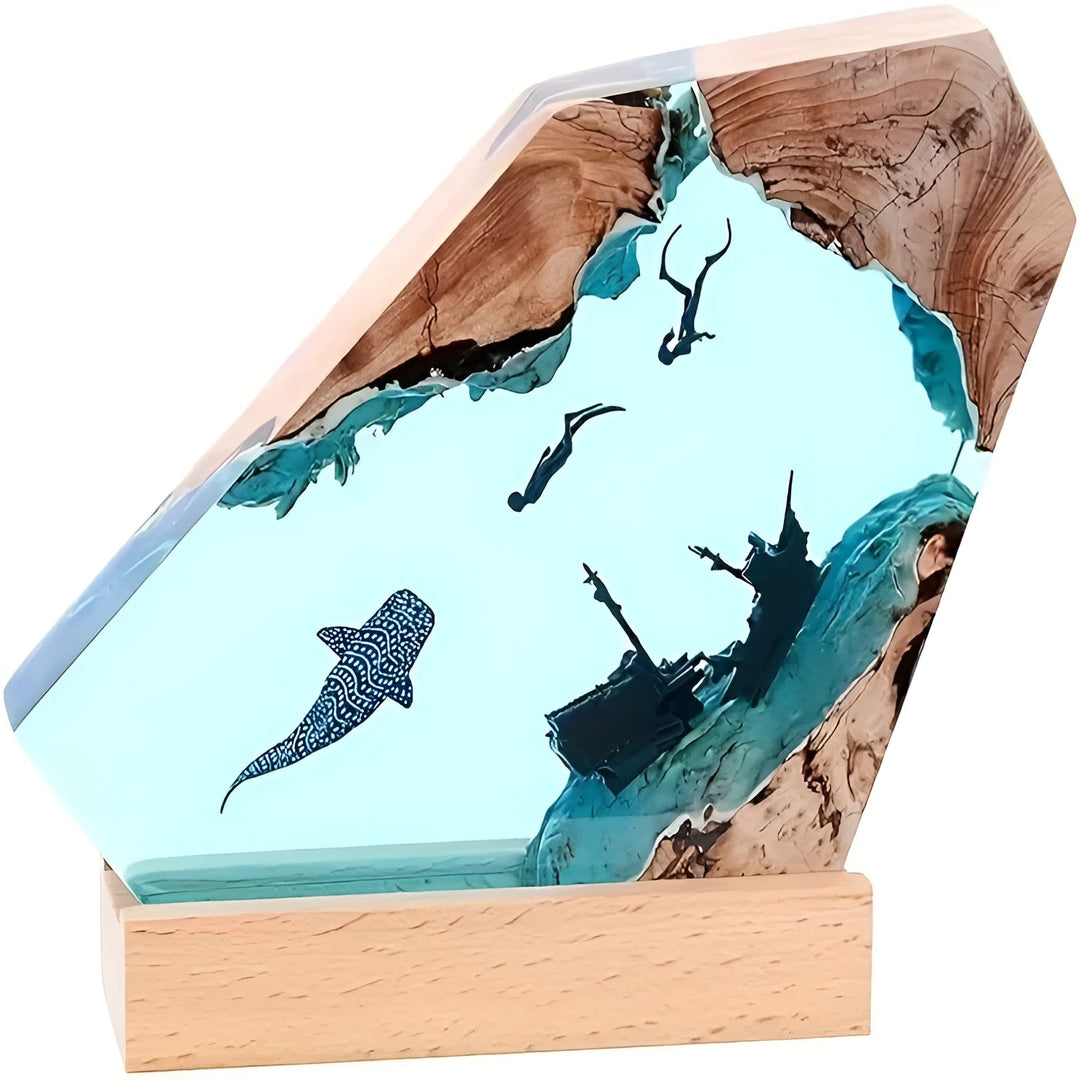 Refreshing Ocean Table Lamp - DeepDive Illumina Kalsten