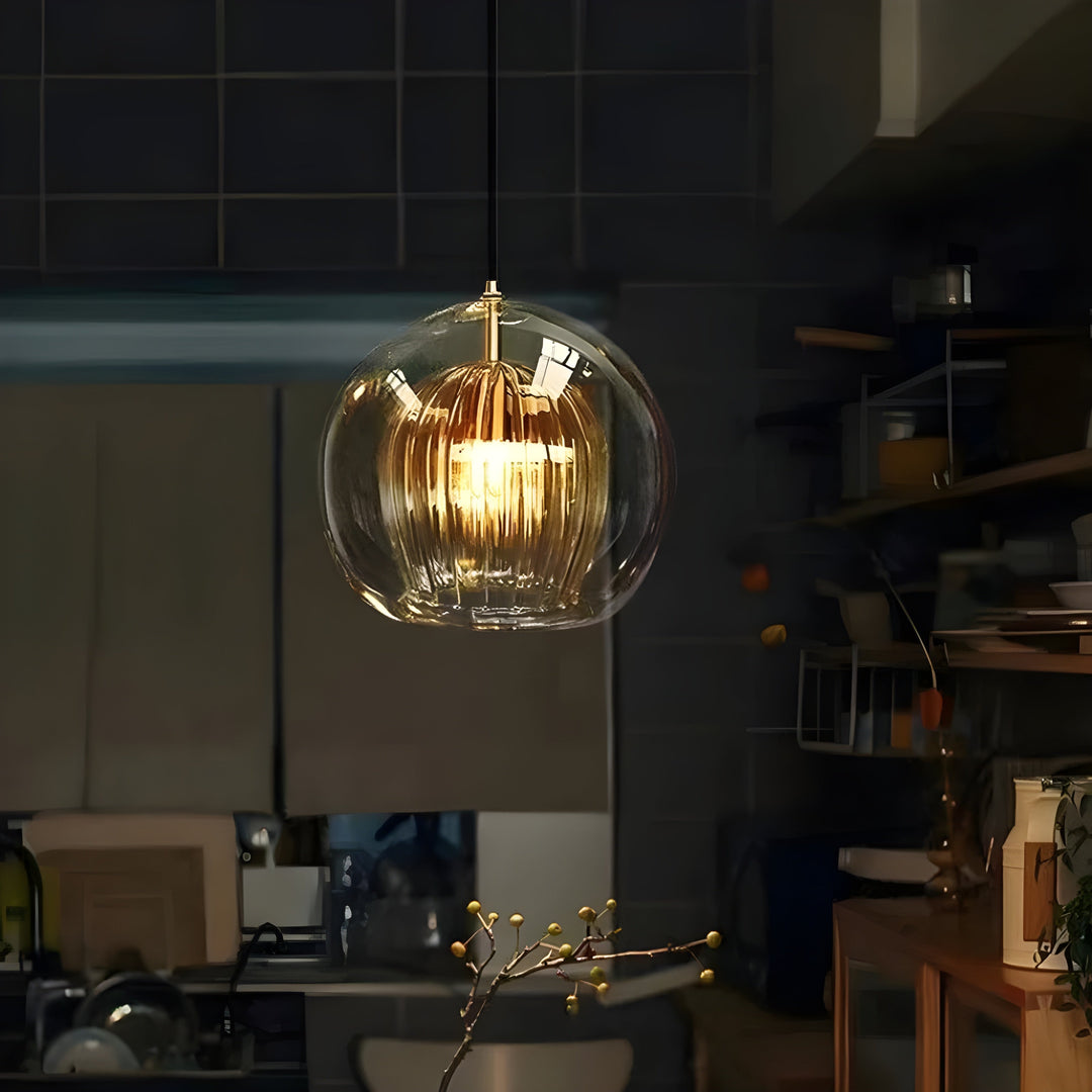 FrostedGlow Light – Modern Glass Pendant Light | Kalsten