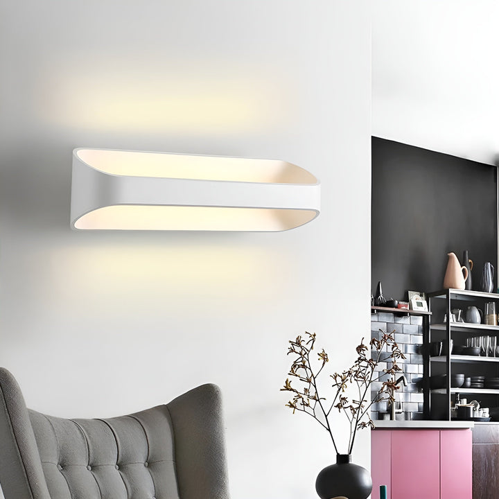 Wall lamp with warm light – modern LED lighting | ideal for living room & bedroom | Kalsten