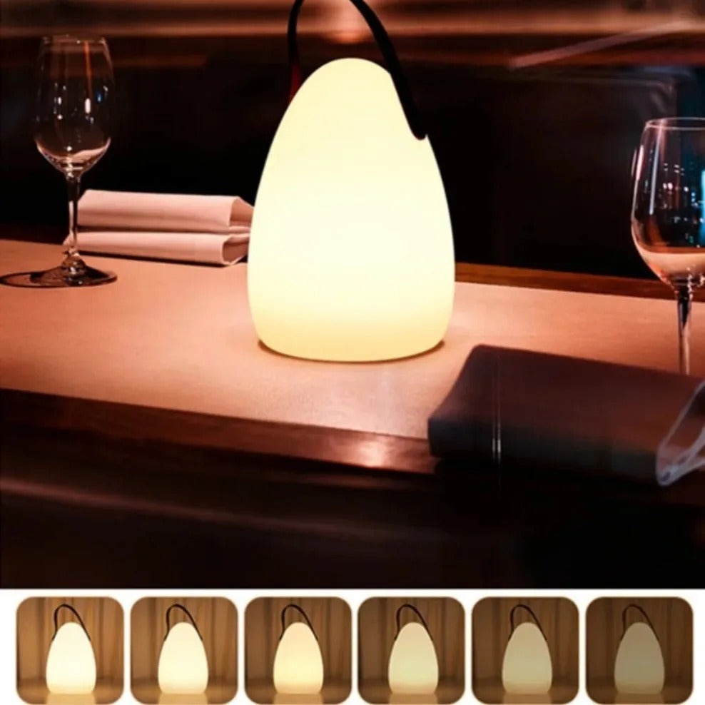 LuminaFusion Lamp – Portable Waterproof Cordless Table Lamp with Remote Control | Kalsten