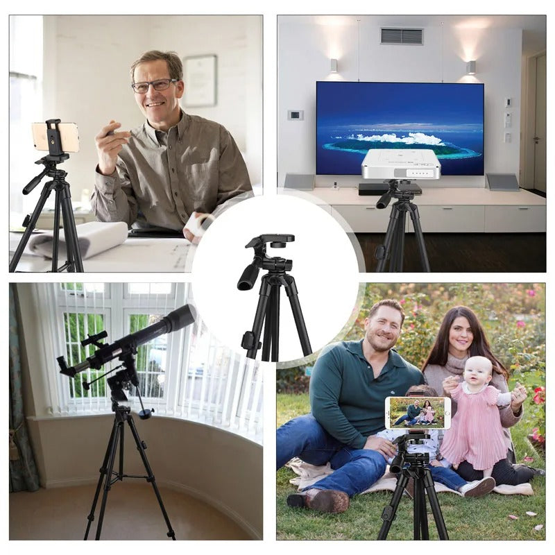 Kalsten | Extendable Phone Tripod with Bluetooth Remote - Versatile Selfie Stick & Stand