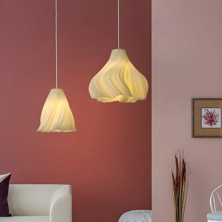 FloraBloom Light - Nordic 3D-printed flower as pendant lamp | Kalsten