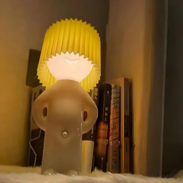 Sassy Boy Creative Table Lamp – Unique Lighting for Bedroom and Living Space | Kalsten