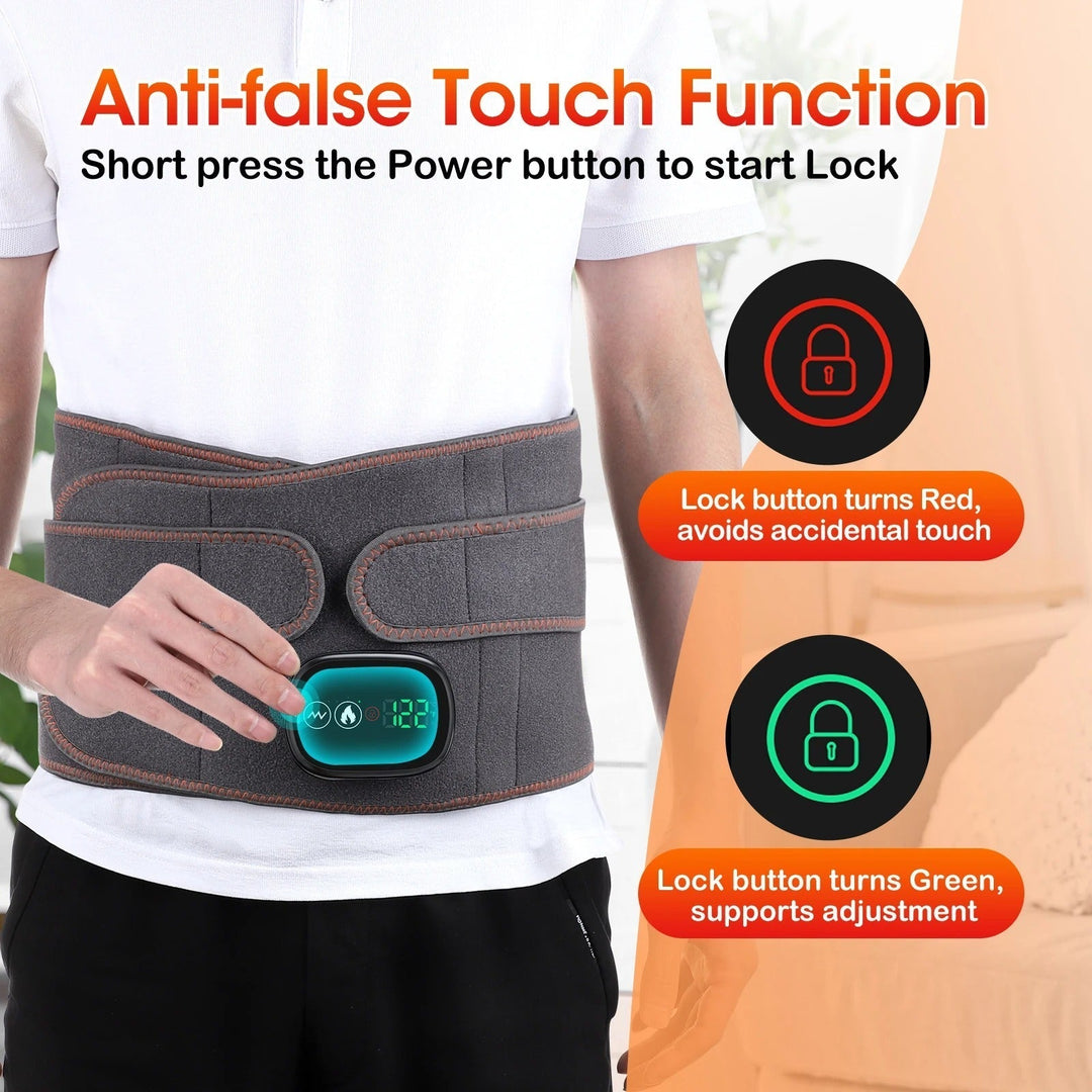Heated Lumbar Support for Back Pain Relief
