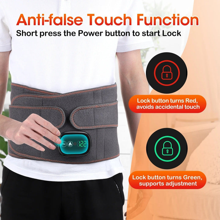 Heated Lumbar Support for Back Pain Relief