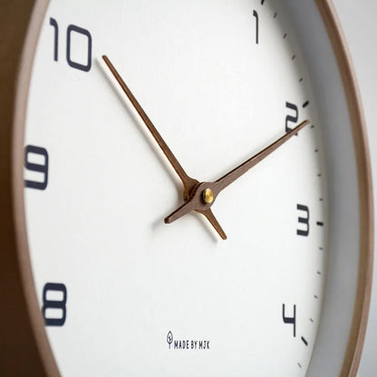 BowLift | Minimalistic Wall Clock | Metal & Resin
