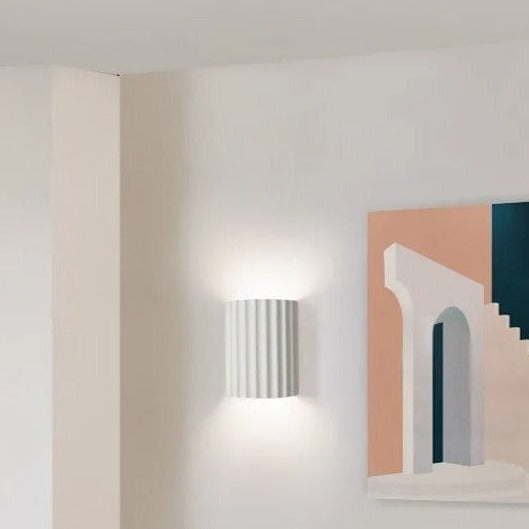 Kalsten | Minimalist Groove Wall Lamp | Resin, Up and Down