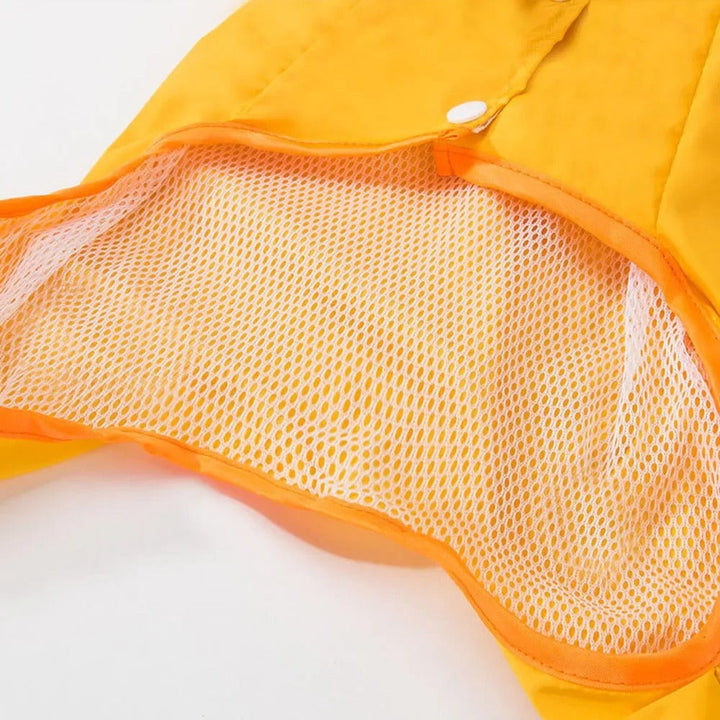 Kalsten | Adorable Bear-Themed Full Body Dog Raincoat with Reflective Safety Features