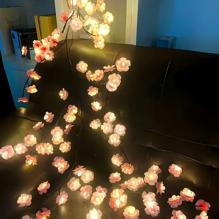 BlossomAura Light – Casual Cherry Blossom USB-powered LED Lamp | Kalsten