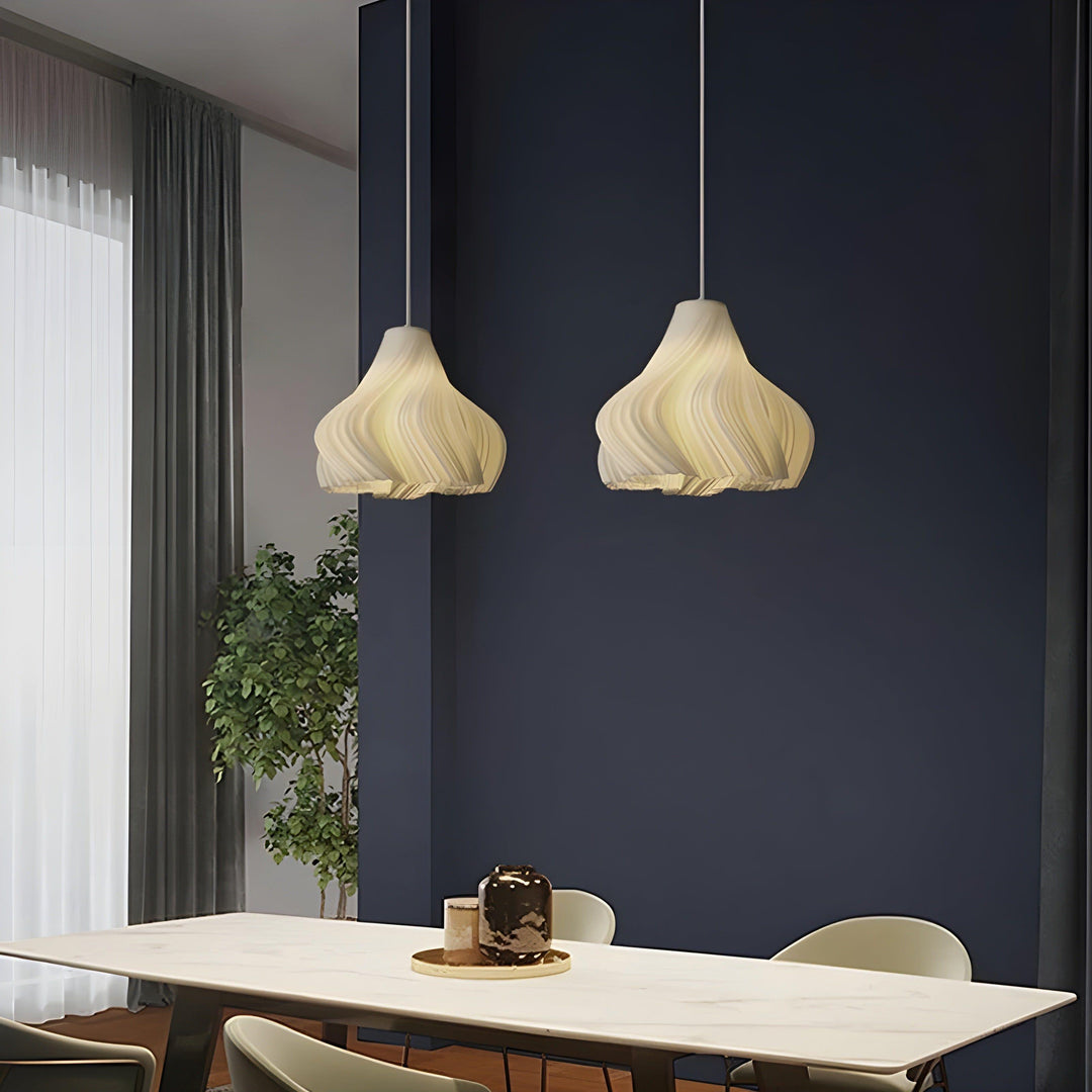 FloraBloom Light - Nordic 3D-printed flower as pendant lamp | Kalsten