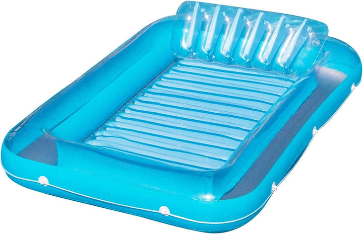 Inflatable Lounger with Headrest and Cup Holders | Kalsten
