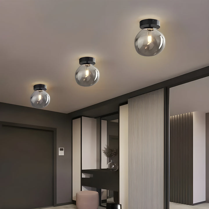 LustroCeil Light - Minimalist Glass Ceiling Light | Kalsten