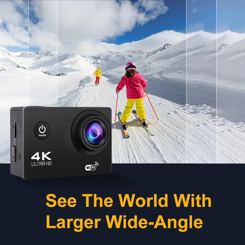 Waterproof Action Camera with WiFi