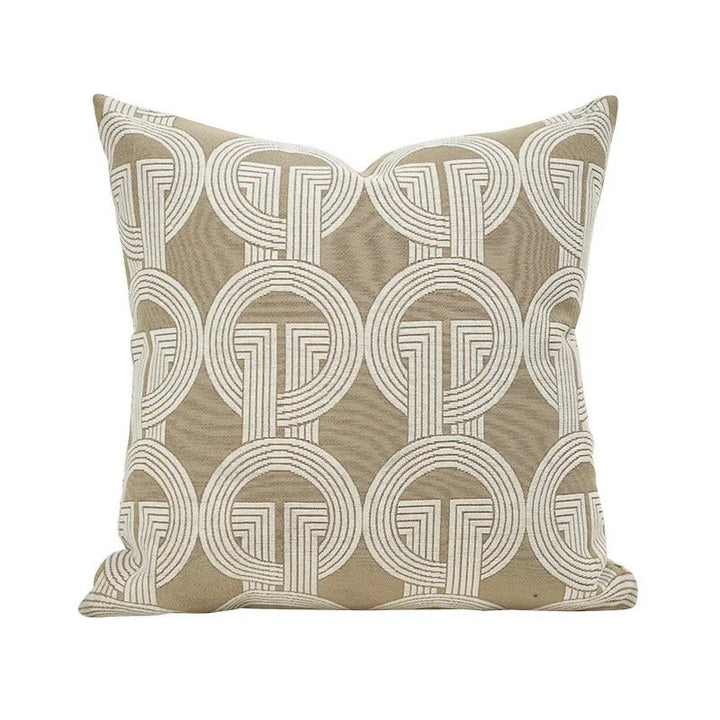VelvetGlow Cushion Cover - Double-sided Geometric Cushion Cover of Luxury Jacquard Kalsten