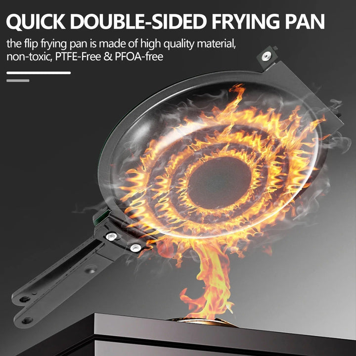 Kalsten | MasterPan Double-sided Non-stick Pan – For Perfect Cooking without Sticking