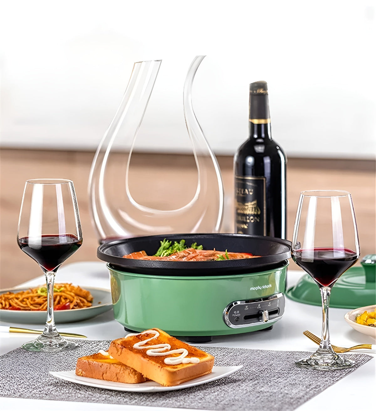 Crystal Wine Decanter – Handcrafted Elegant | 1500 ml Ideal for Bars, Homes & Offices | Karnz
