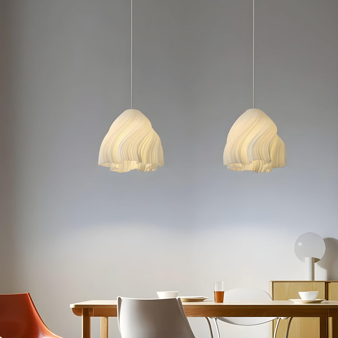FloraBloom Light - Nordic 3D-printed flower as pendant lamp | Kalsten