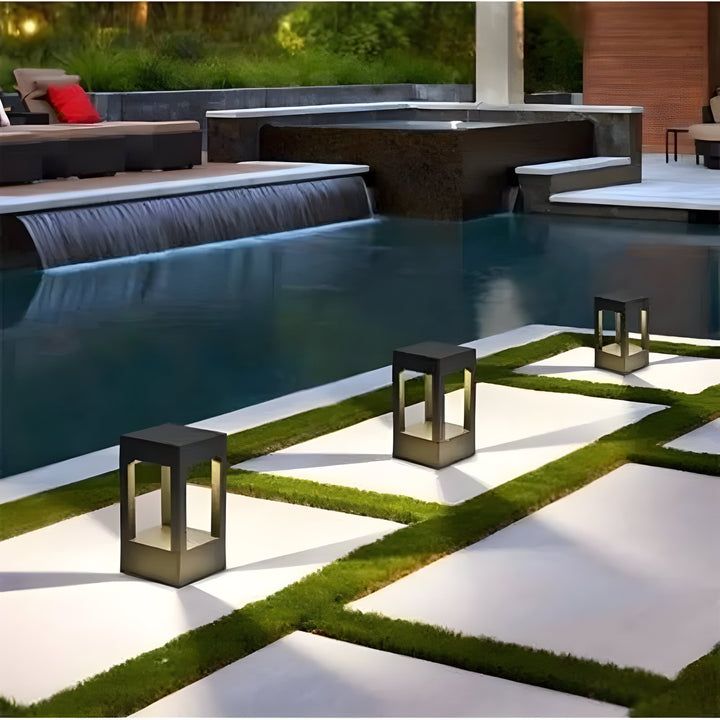 LumoPost - Waterproof LED Lawn Light made of Aluminum | Kalsten
