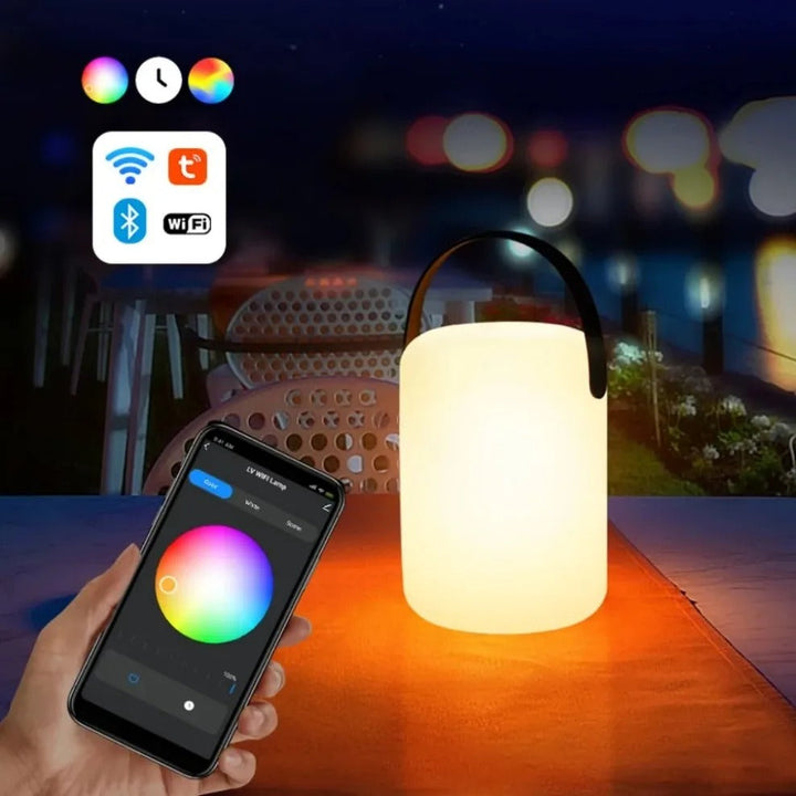 LuminaFusion Lamp – Portable Waterproof Cordless Table Lamp with Remote Control | Kalsten