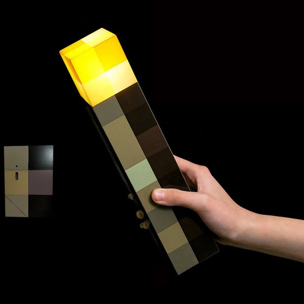 GlowTorch – Minecraft LED Atmosphere Lamp
