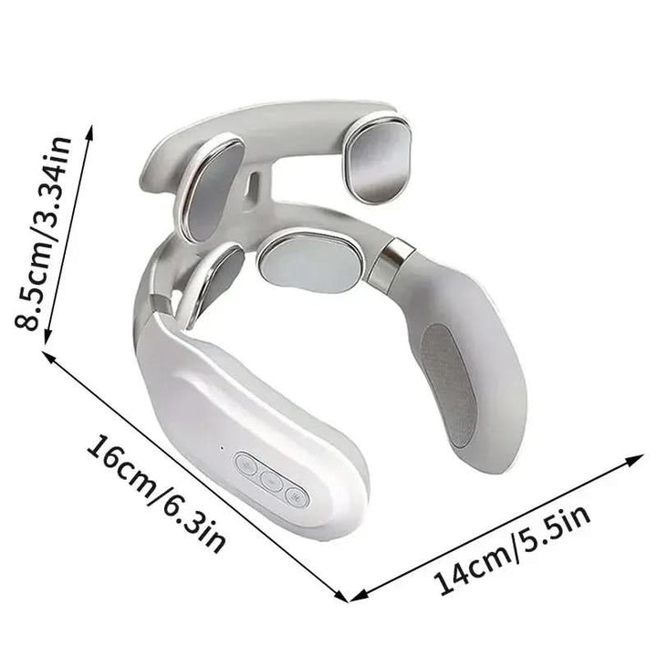 Kalsten | 4-in-1 neck massager with heat & vibration
