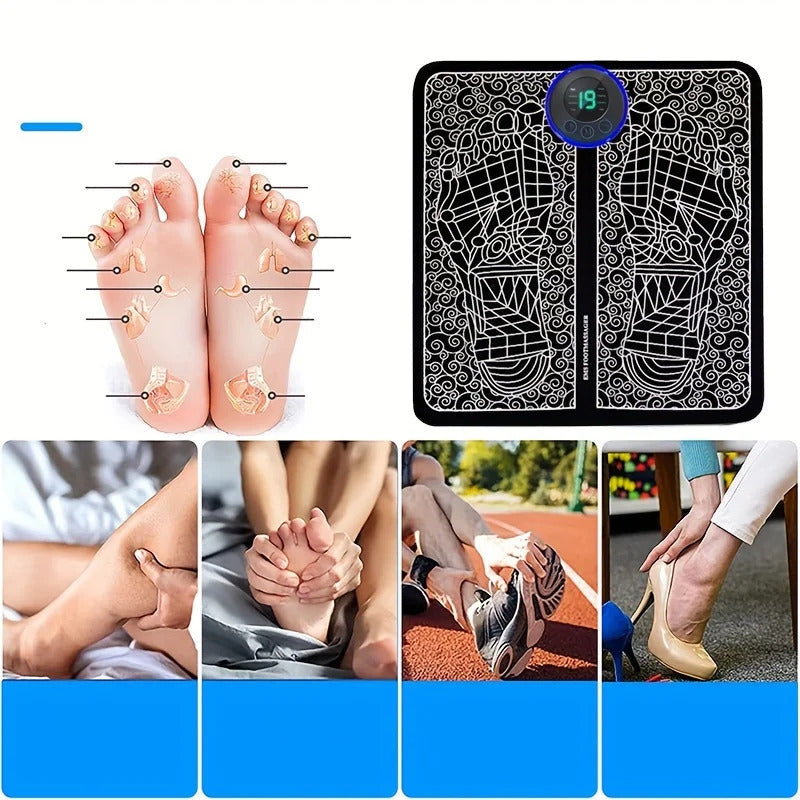 Skanto | Regenerating EMS Foot Massager – Relaxation and Pain Relief for Your Feet