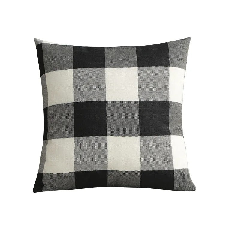Harmonie Home Cushion Cover - Timeless Check Cushion Cover for Any Interior Kalsten