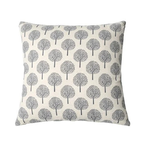 Luxe Seraphine Cushion Cover - Linen Cushion Cover with Refined Textile Print Kalsten