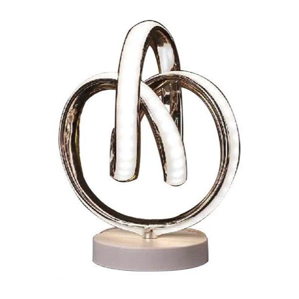 Luminare - Modern LED Table Lamp with Curved Design and USB Connection Kalsten