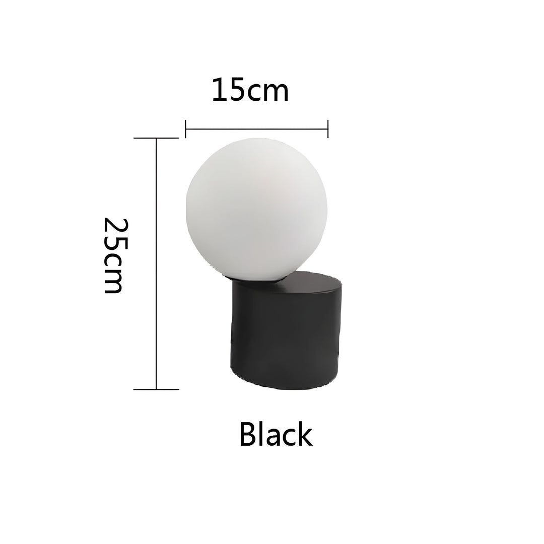 GlowSphere Light – Modern Glass Ball Table Lamp | Kalsten