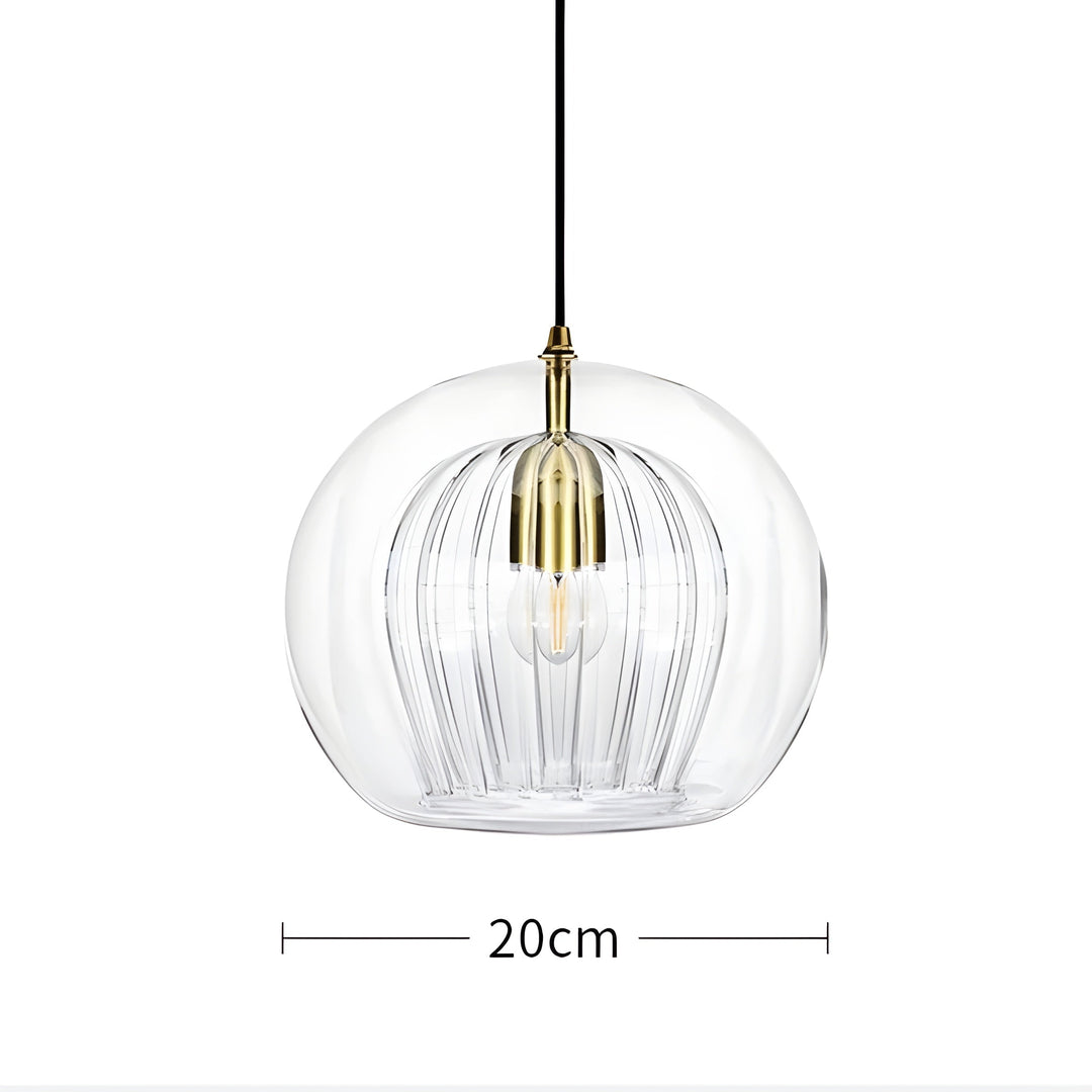 FrostedGlow Light – Modern Glass Pendant Light | Kalsten