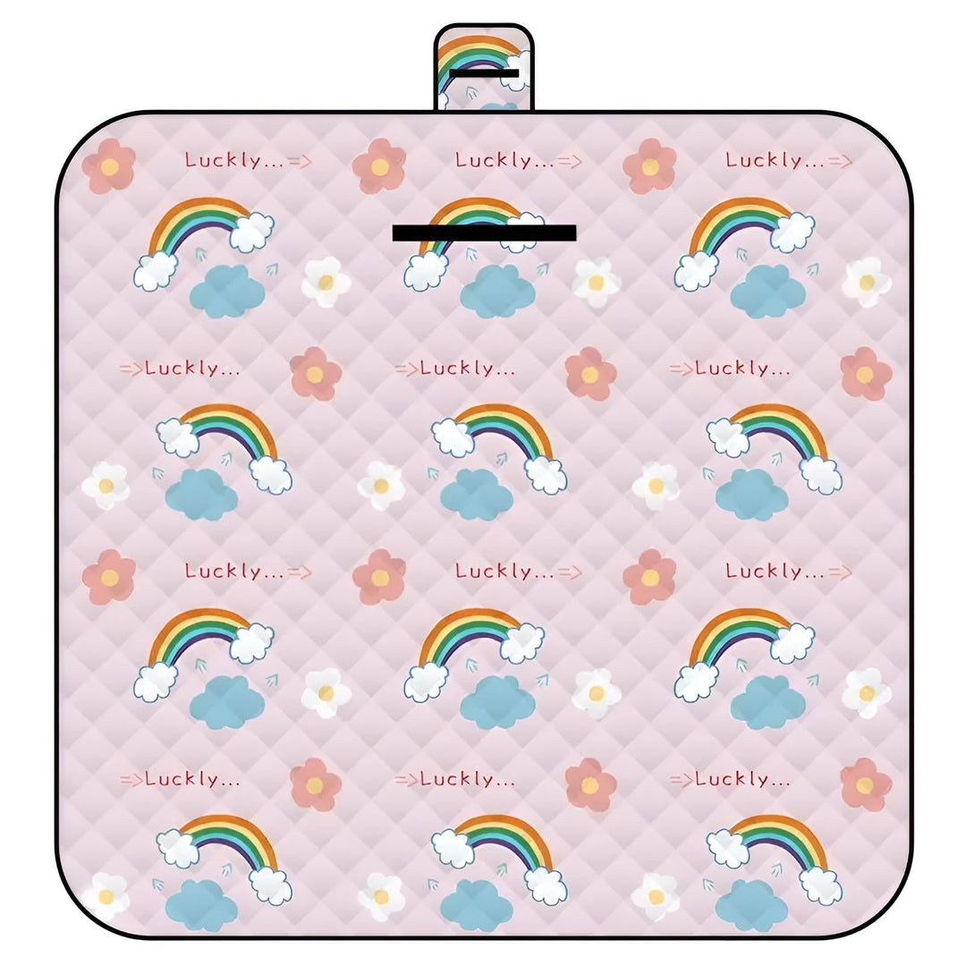 Kalsten | Foldable Baby Playmat Wanderlino | Padded & Water-Resistant | For Outdoor & Home | Incl. Carry Bag