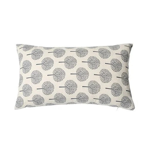 Luxe Seraphine Cushion Cover - Linen Cushion Cover with Refined Textile Print Kalsten