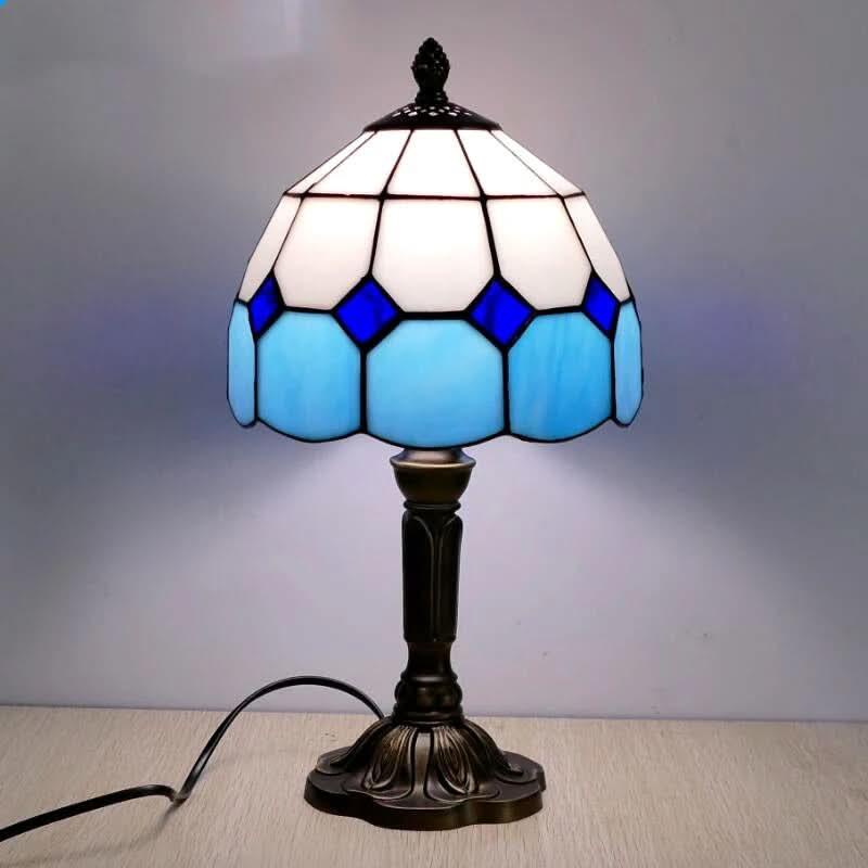 Kalsten | Retro Baroque Tiffany Glass LED Table Lamp E27
