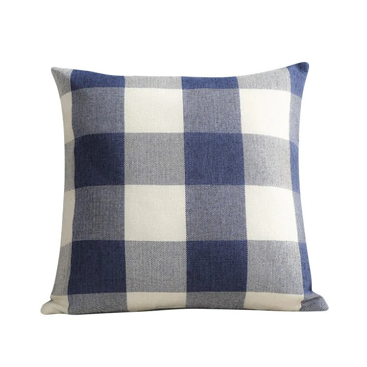 Harmonie Home Cushion Cover - Timeless Check Cushion Cover for Any Interior Kalsten