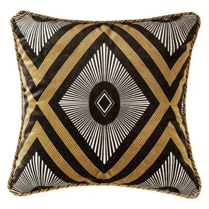 Luxury Gold Pillow Case with Bee Print for Elegant Interiors Kalsten